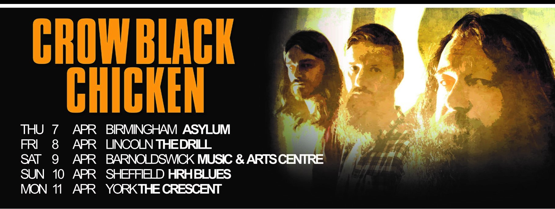 Crow Black Chcken UK Tour